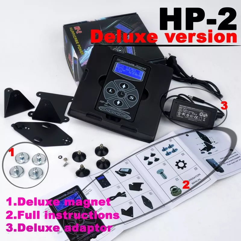 100% originálny hurikánový napájací zdroj tetovania HP-2