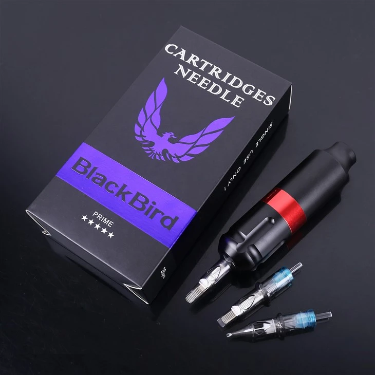 Blackbird Tattoo Cabtridge ihla 20 kusov jednorazová okrúhla podložka Tattoo Pen Machine Tattoo Kit
