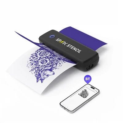 Bezdrôtový Bluetooth dočasný prenos tetovania