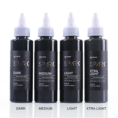 4oz 120 ml organický dlhý - trvalého atramentu tetovania biele
