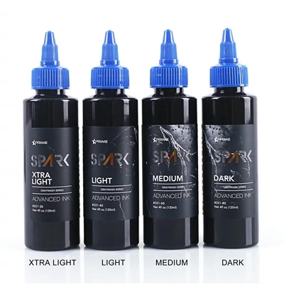 Organické 4OZ 120 ml make -up čierneho tetovania atramentu 4OZ