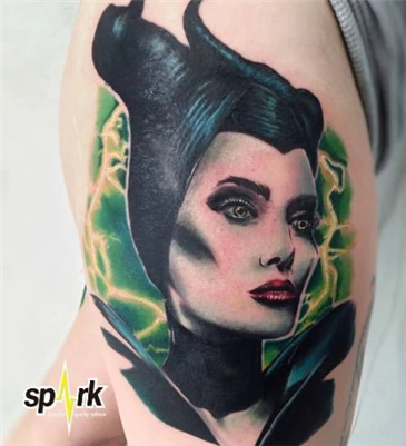 Princezná mononoke na tetovanie