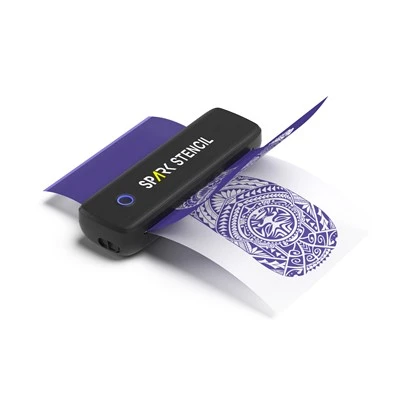 Prenosná Bluetooth termálna tlačiareň s vysokým{0}}rozlíšením, univerzálna kompatibilita s dlhými batériami na tetovanie pre umelcov