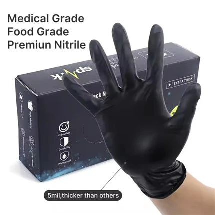 Spark Black Tattoo Chráňte rukavice