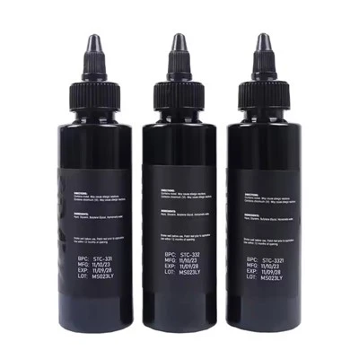 Spark Custom Wholesale China High - Koniec 4 oz 120 ml farby pigmentu Body Color Amazing Oem Black Tattoo Ink