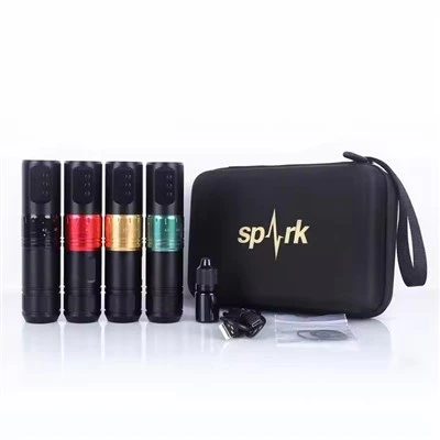 Spark Factory Wholesale Prispôsobený nastaviteľný zdvih 1600 mAh batériu Tattoo Gun Wireless Tattoo stroj