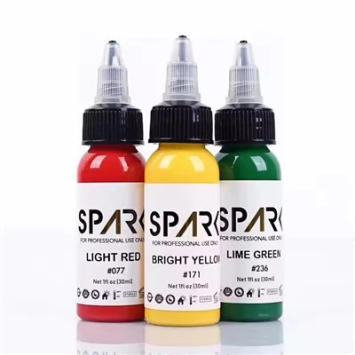 Spark Organic 1oz (30 ml) Vijúce tetovanie Dodávky Tattoo Dodávanie Trvalé make-up pigment
