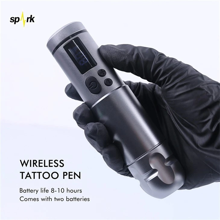 Bezdrôtový tetovací stroj Spark Bezdrôtový tetovací strojček Spark Professional
