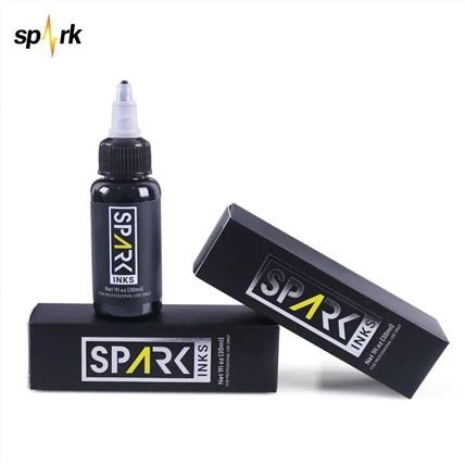 Spark čierne tetovanie atrament 1oz