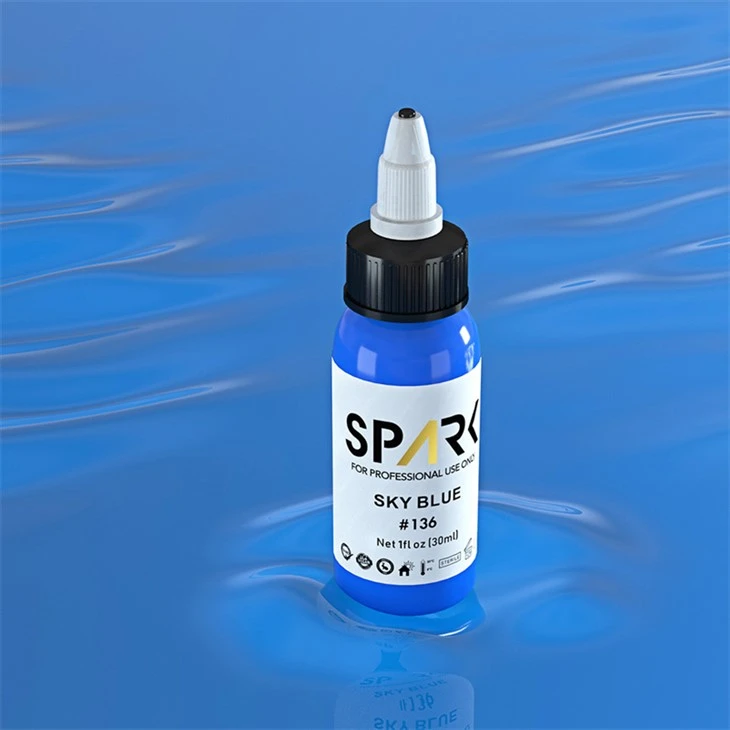 Sada 25 farieb Spark Tattoo Ink Vegan Tattoo Ink Tattoo Ink 30 ml pigmenty