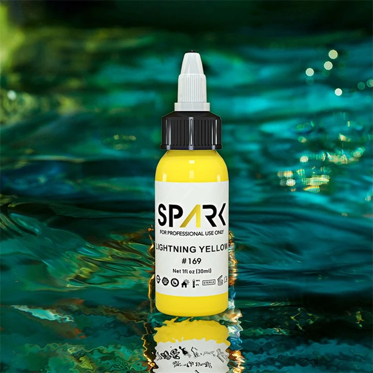 25 Color Set Tattoo Ink Sada tetovacích atramentov Spark Professional Pigments