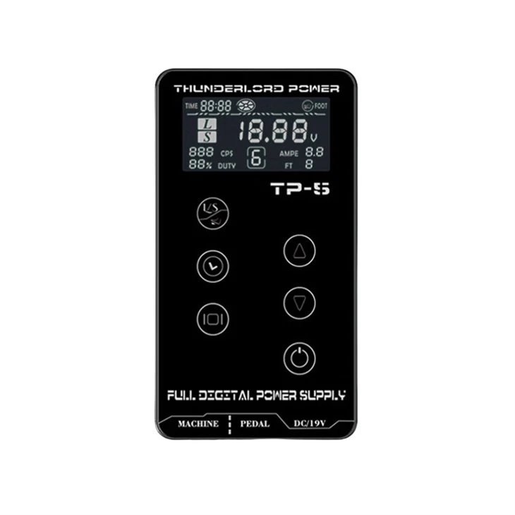 3-18V LCD elektrický napájanie napájanie tetovanie digitálne