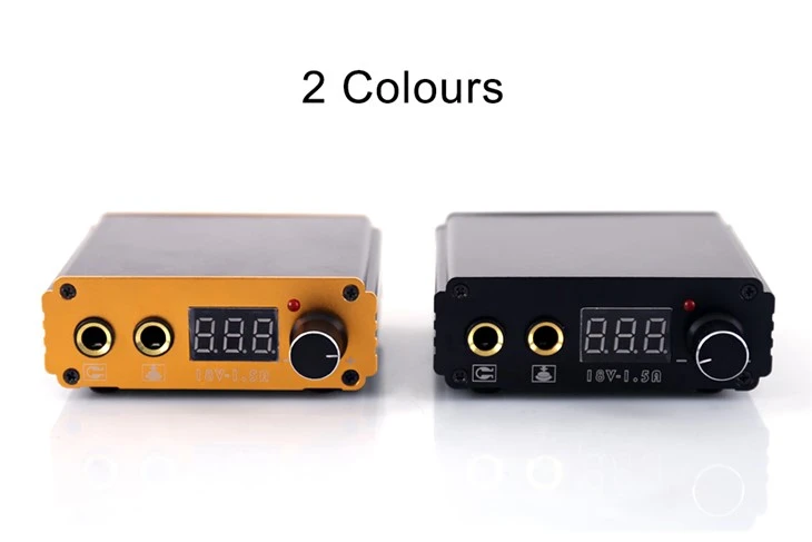 Ľahký mini LCD tetovací zdroj
