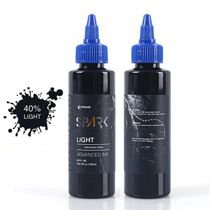Sada tetovacích atramentov Grey Wash Spark Tattoo Ink Set Professional