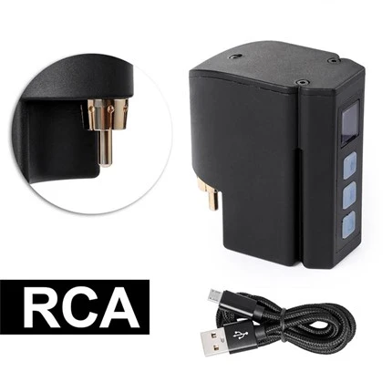 Bezdrôtová tetovacia batéria 2400mAh RCA Tattoo Power Supply