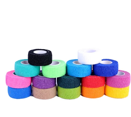 Mäkké vysoko kvalitné tetovacie obväzy 2,5 cm * 4,5 m