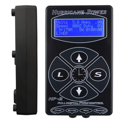 Napájací zdroj tetovania Digitálny zdroj napájania tetovania Hurricane Power Supplay Tattoo