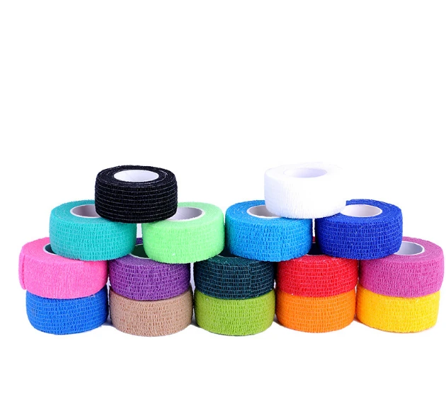 Mäkké vysoko kvalitné tetovacie obväzy 2,5 cm * 4,5 m