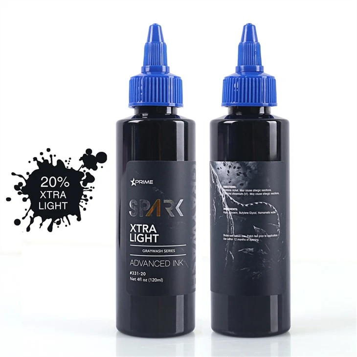 Sada tetovacích atramentov Professional Black Spark Tattoo Ink